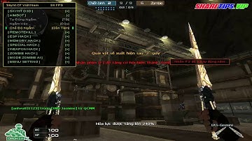 Hướng dẫn hack Đột Kích CF mới nhất