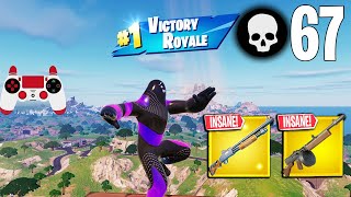 67 Elimination Solo Vs Squads Gameplay Wins (Fortnite Season 2 PS4 Controller)