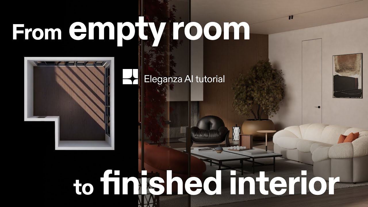 Eleganza AI Tutorial: From Empty Room to Finished Interior with Anna ...