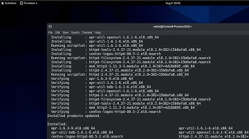 RHCSA v8 Practice Session:  Start, stop, and check the status of network services