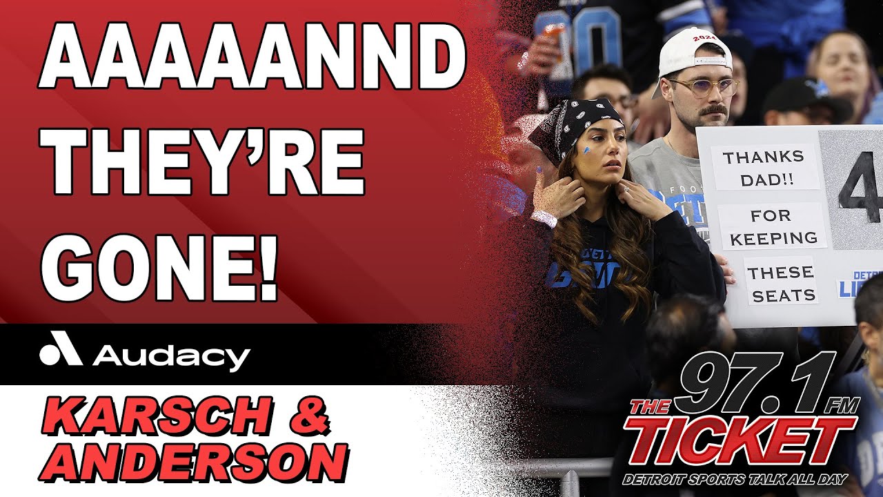 Lions Season Tickets Just Sold Out, Despite Major Price Hike | Karsch and Anderson