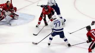 Famous Senators stare at Hedman as he skates in and beats Anderson Wealth