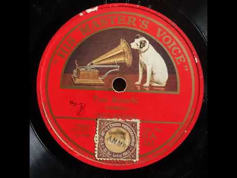 HMV D A 263 Fritz Kreisler  Poor butterfly
