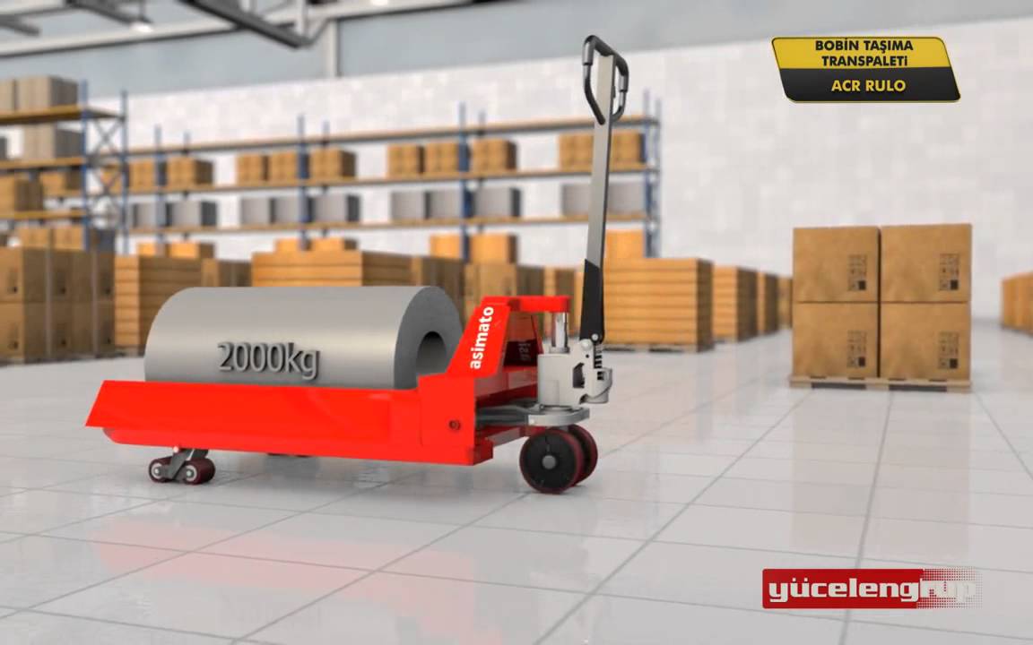 Asimato ACR20 Bobin Taşıma Transpaleti