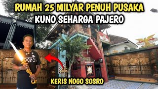 RUMAH 25 MILYAR PENUH PUSAKA KUNO SEHARGA PAJERO VIRAL DI JAWA TIMUR