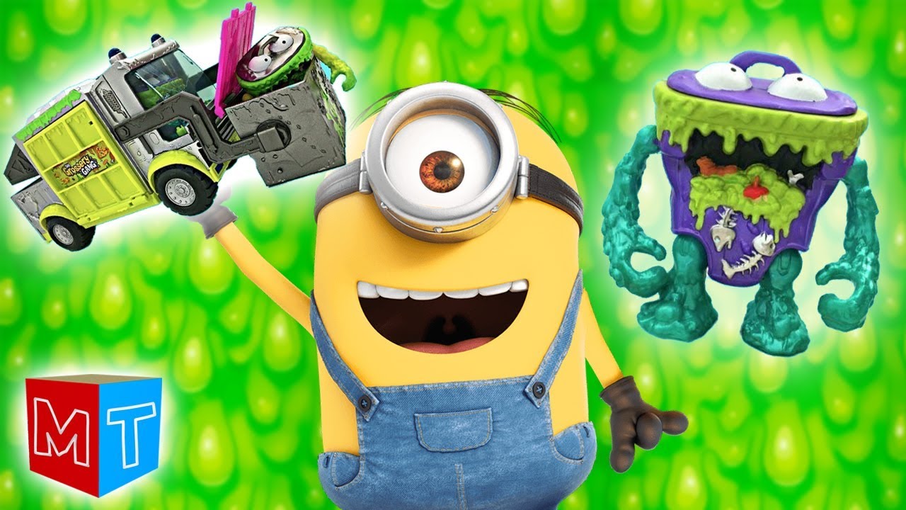 MINIONS Toy Adventure with Paw Patrol, Grossery Gang and Lightning McQueen