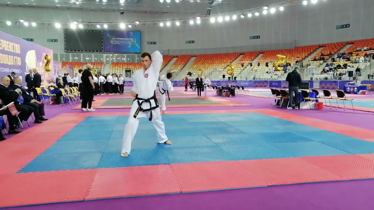 Чемпионат России по тхэквондо ГТФ 2022. Формальные комплексы 3 дан.