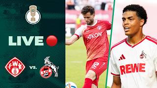 LIVE 🔴 Würzburger Kickers vs 1. FC Köln | DFB-Pokal 2026/27 - Round 1