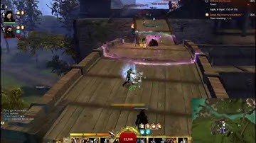 Guild Wars 2: Vabbi Hacking/Glitching a Tower in WvW