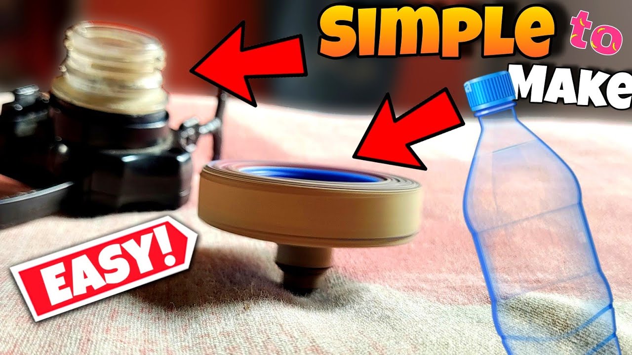 Easiest Way - To Make BEYBLADE At Home 🥰