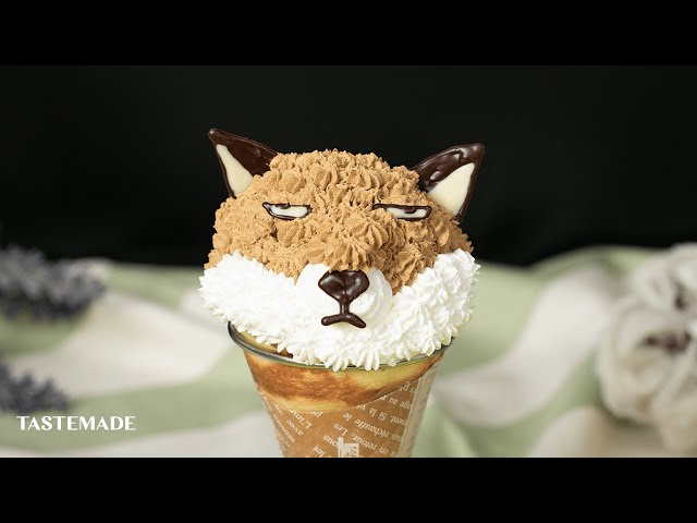 なんの動物でしょう？】立体動物クレープ - YouTube