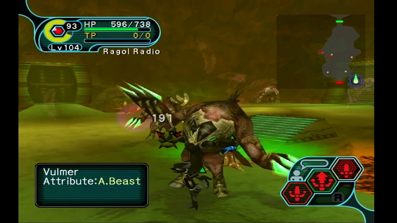 Phantasy Star Online Ep. I&II | Yellowboze Challenge - HUcaseal | Silence Claw