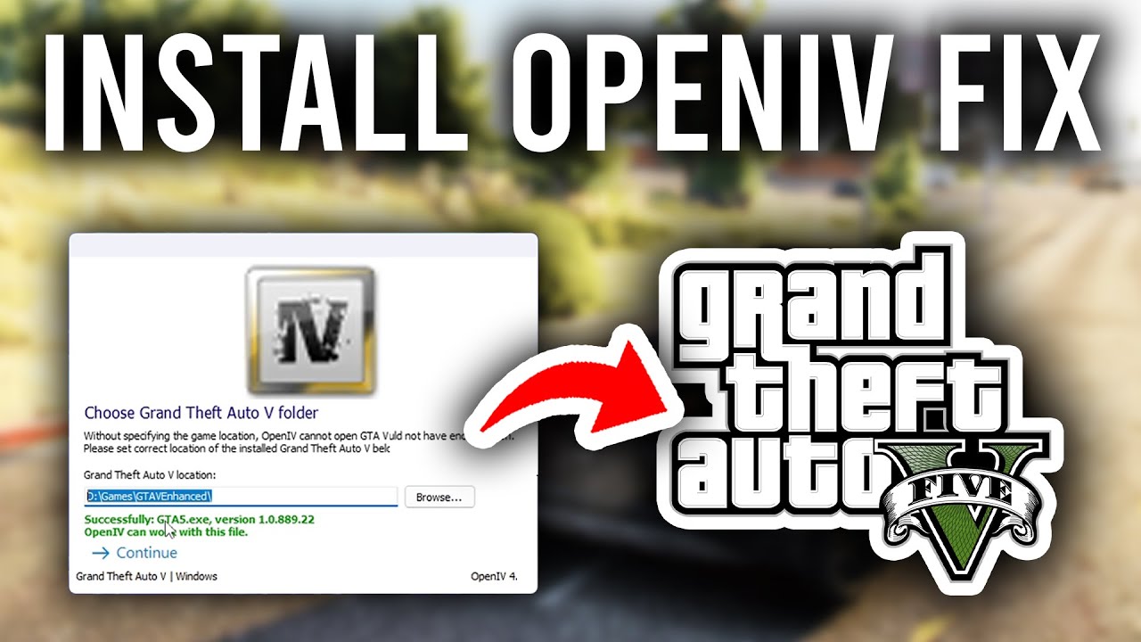 How To Install OpenIV Fix For GTA 5 Enhanced - Step By Step