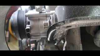 A/C COMPRESSOR REPLACEMENT ON A 2008 FORD EXPLORER 4.0L SOHC