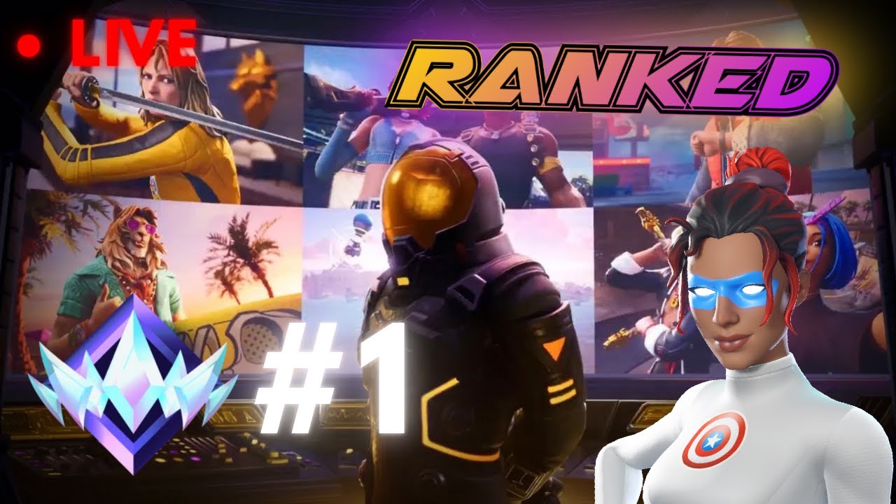 🔥High Elimination Zero Build Ranked | LIVE | Family Friendly🔥