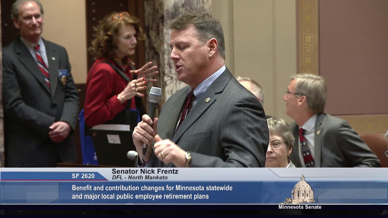 SF2620 - Omnibus State Retirement bill - Sen. Nick Frentz
