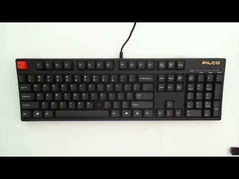 Filco Majestouch cherry brown keyboard review