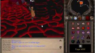 My instructional video on how to get Fire Cape on the private server called Paradise