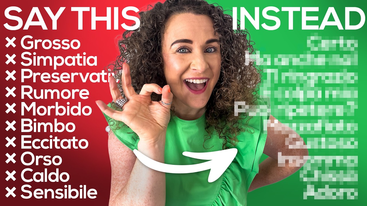 15 DANGEROUS Italian Words Every Student Should Avoid (FREE Italian False Friends Cheat-Sheet)