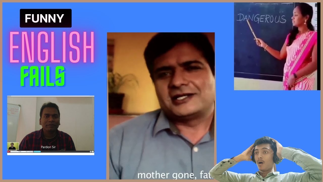 Legends of English | funny English fails | 