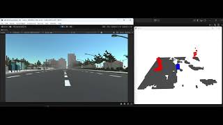 Real time generating 3D Voxel map by Lift-Splat-Shoot in Unity