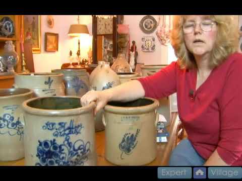 [LETTER3 5] Number Antique Crock Markings