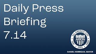 Mayor Horrigan & Chief Mylett Daily Press Briefing