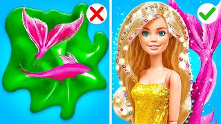 Nerd Became MERMAID in Jail! 🧜‍♀️ Extreme Makeover From Ugly to Mermaid Beauty with Viral Hacks