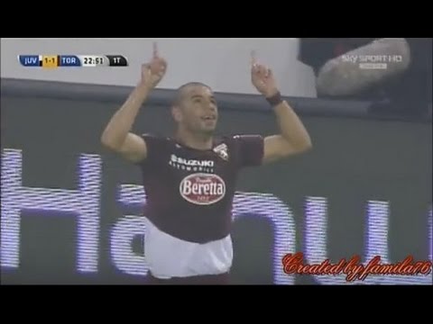 Juventus-Torino 2-1 (rig. Vidal, Bruno Peres, Pirlo) del 30/11/2014, super gol Bruno Peres