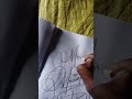 World best handwriting M Handwriting styles| #handwriting #youtubeshorts #shorts