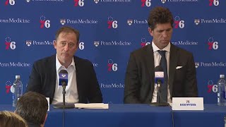🔴LIVE: Sixers executives hold press conference after Daryl Morey exit