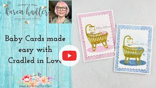 Baby Cards Cradled in Love