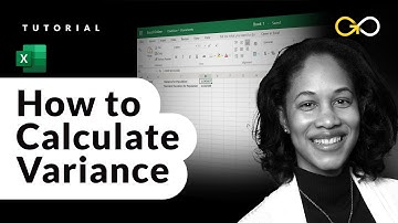 How to Calculate Variance in Excel