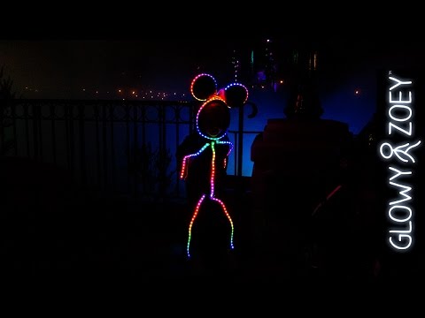 LED Halloween Costume version 2.0 Minnie Mouse edition for Glowy Zoey