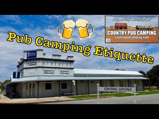 Pub Camping Etiquette