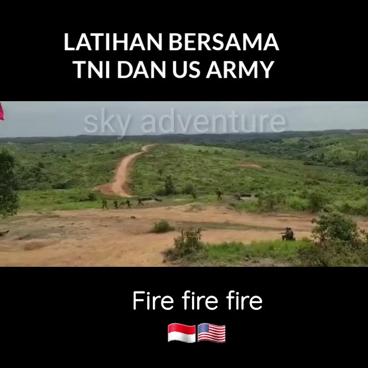 LATIHAN BERSAMA TNI DAN US ARMY ( GARUDA SHIELD )