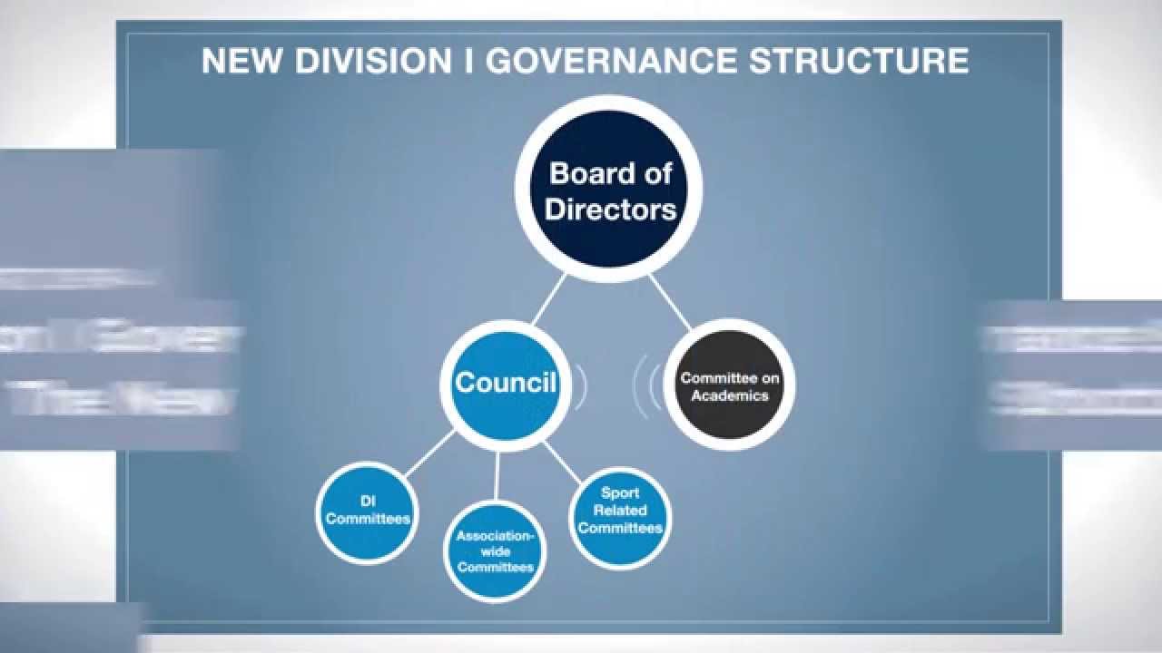 Ncaa Organizational Chart