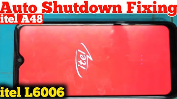 itel A48 Auto Shutdown Problem itel L6006 Auto Shutdown Fixing, By HM Tec