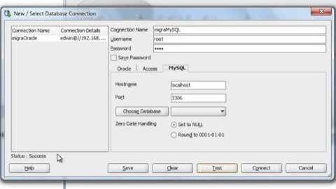Migración MySQL a Oracle usando SQL Developer