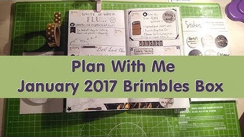 Plan With Me - January Mrs Brimbles Box (PWM)
