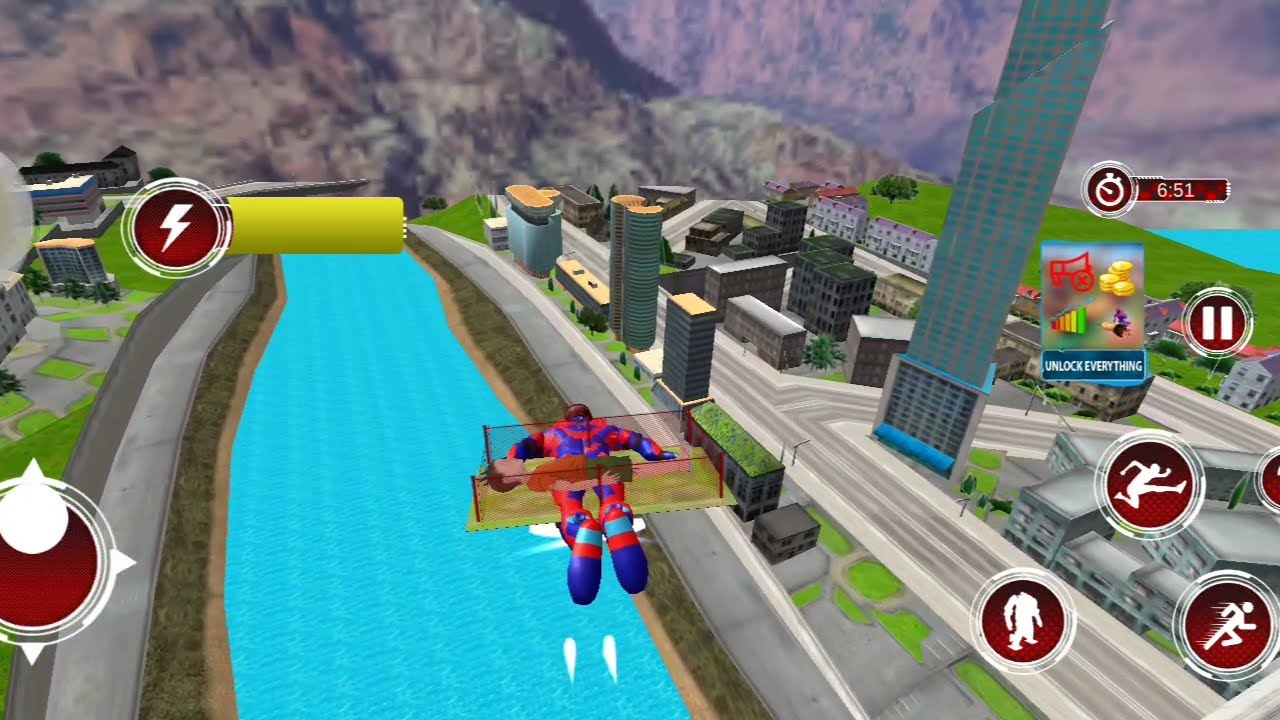 Gat5, Gameplay: Light Police Speed Hero Robot Rescue Mission