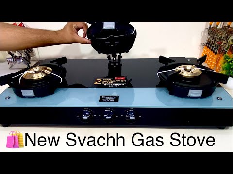 ✨NEW MODEL | Prestige Svachh Duo GAS Stove 🌻Liftable Burner 🌻Toughened Glass Top | Best Gas