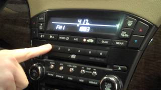 How to Save Radio Presets on an Acura
