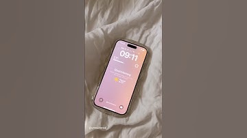 How to set up cute Morning Greetings on iPhone 🎀💕 #iphone #tipsandtricks #lockscreen #iphonetips