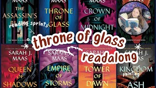 THRONE OF GLASS READALONG || Heir Of Fire (15th May) || Reading Sprints