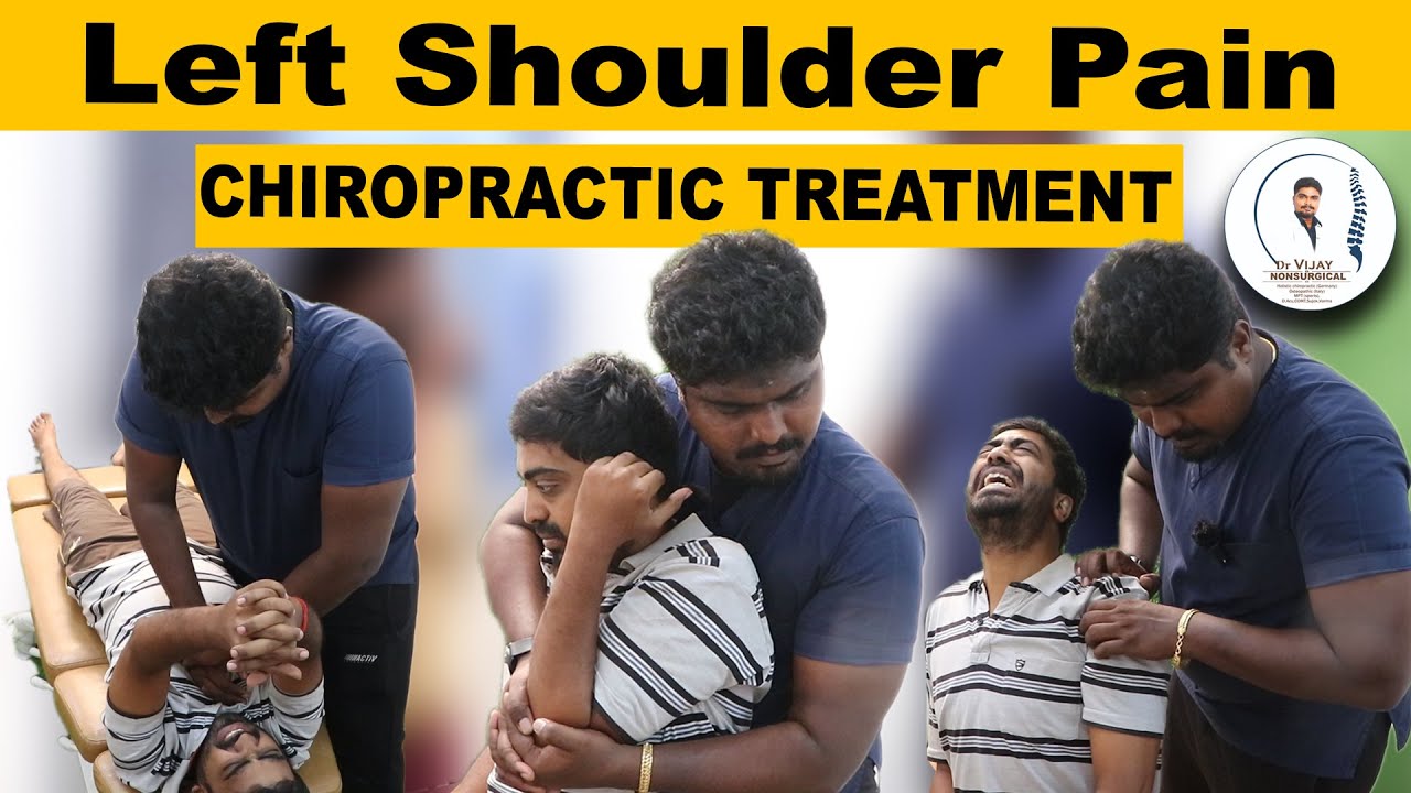 Left Shoulder Pain Treatment Dr Vijay Non Surgical Chiropractic