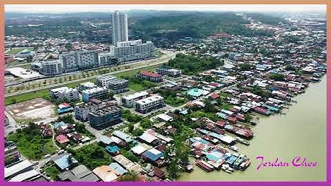 Sarawak Bintulu Old Town View AUG 2021