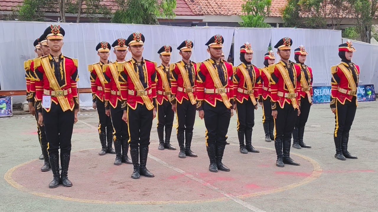 JUARA UMUM + UTAMA 1 PASKIBRA SMAN 3 BANJAR LKBB KI BUYUT PERAHU 2