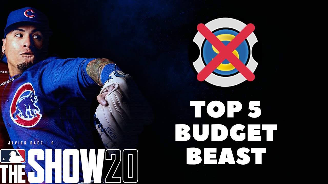 Top 5 BUDGET BEAST in MLB The Show 20 Diamond Dynasty