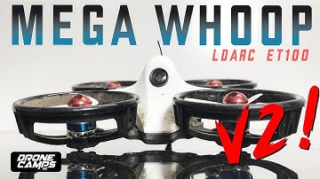 Kingkong LDARC ET100 V2 - 2S MEGA WHOOP! | Honest Review & Flights